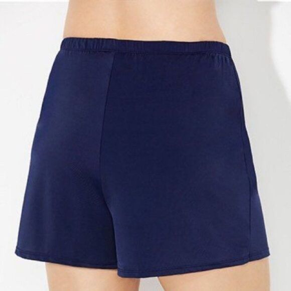 Swimsuits For All navy blue Aquabelle short size 10 - Picture 2 of 5